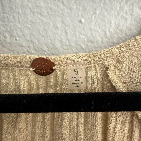 FP One Tamasi tunic - sz L Beige - Picture 7 of 7